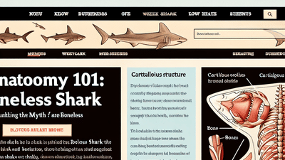 Anatomy 101: Debunking the Myth of a Boneless Shark