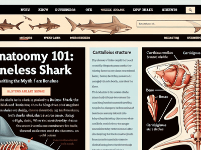 Anatomy 101: Debunking the Myth of a Boneless Shark