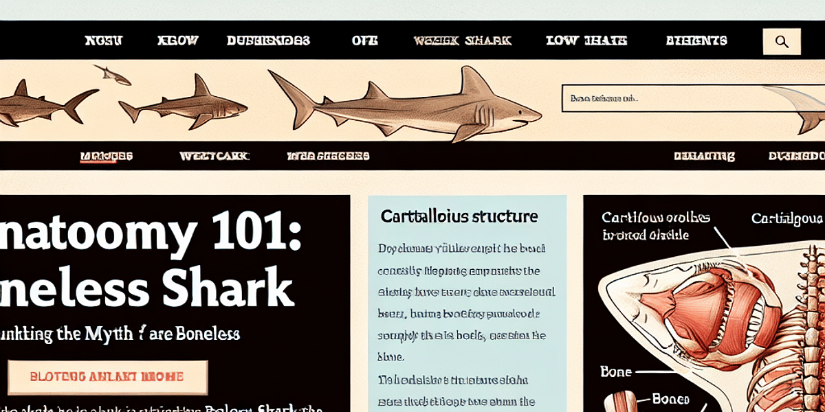 Anatomy 101: Debunking the Myth of a Boneless Shark