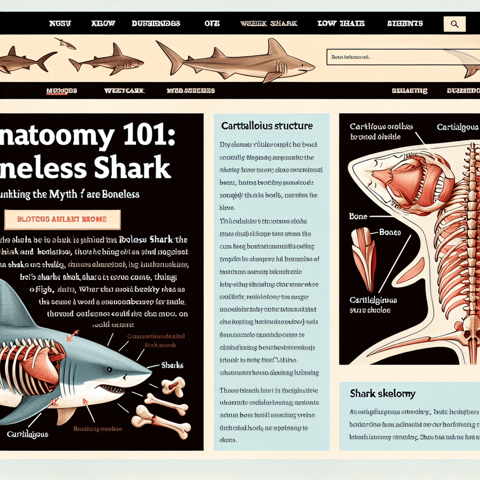 Anatomy 101: Debunking the Myth of a Boneless Shark