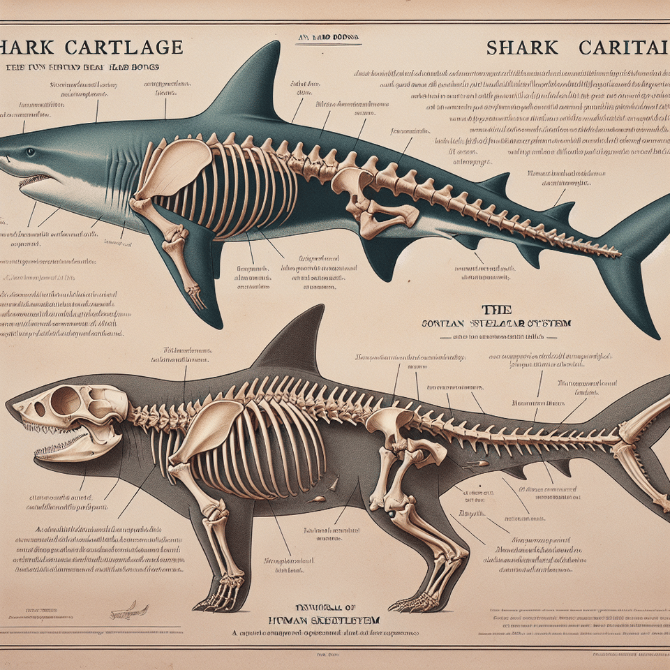 Shark Skeletal Secrets: Comparing Shark Cartilage to Human Bones