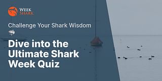 Dive into the Ultimate Shark Week Quiz - Challenge Your Shark Wisdom 🦈