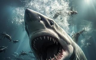 What are some notable shark attack stories from Shark Week?